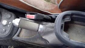 547.co1c08 Mini Cooper Convertible S 2008 Emergency Brake Lever 456868