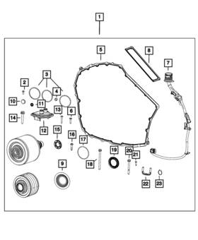 06104142aa Mopar Genuine Pan Head Screw 6104142aa