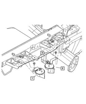 Mopar 06503343 Genuine Screw Mounting 6503343