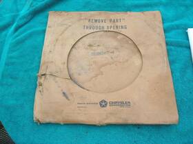 2950124 Mopar 1970 Cuda E Body Parking Emergency Brake Cable