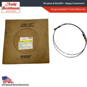 Mopar 3766459 1981-1983 Chrysler Plymouth Lebaron Reliant Brake Cable Nos