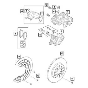 68535769aa Mopar For Jeep Renegade 2021 Park Brake Actuator