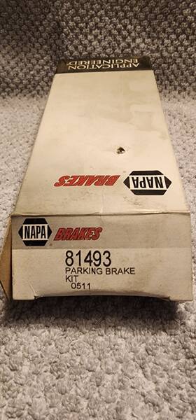 81493 Napa Parking Brake Kit
