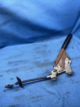 3145 Nissan 90-96 300zx Z32 Black Emergency Brake Pull Handle Oem E-brake E
