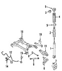 554009n02a Nissan Crossmember Oem Genuine