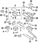 26001ag120 Parking Control Brake Genuine Subaru Oem