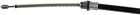 C660744 Parking Dorman Cable Rear Brake