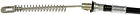 Bc660447 Parts Master Parking Brake Cable, Rear Right