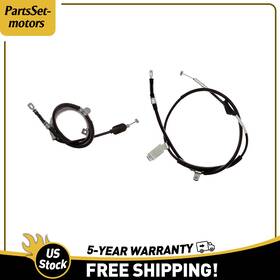 Carszfz20251024-853 Partsset-motors 2x Rear Parking Brake Cable Raybestos For Acura Tsx 2004 2005 2006 2007 2008