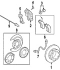 5103952aa Plate Oem Dodge Backing Genuine