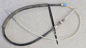 91142455102 Porsche Nice Used Original 911 Sc Carrera Parking Hand Brake Cable 1978-89 #13