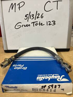 Bh38414 Raybestos New Genuine Brake Hose Sp5937