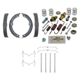 Bndl-912184 Raybestos For Toyota Tundra 07-17 3-pc Element3 Organic Parking Brake Shoe Kit