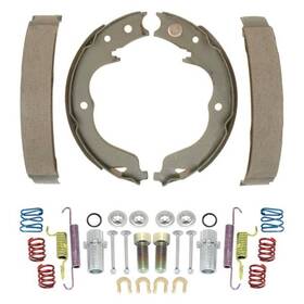 Bndl-915880 Raybestos For Subaru Impreza 08-13 2-pc Element3 Organic Parking Brake Shoe Kit