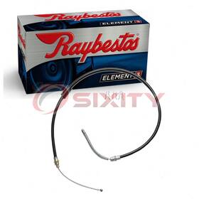C682 Raybestos Brakes Element3 60-39 Rear Left Parking Brake Cable For 1966-1974 Ford Bronco Si