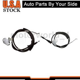 Motowld250122039353 Raybestos Brakes 2 Rear Parking Brake Cable Fits Dodge Nitro 4.0l 3.7l