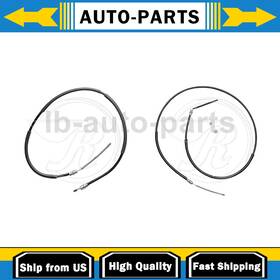 Qyfix08272025b9803 Raybestos Brakes Rear Parking Brake Cable 2pcs For 1984-1985 Ford Bronco Ii 2.8l