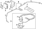 365313na0a Rear Oem Cable Nissan Genuine