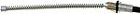 C130995 Rear Cable Dorman Brake