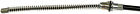 C93938 Rear Pronto Brake Left Cable Parking