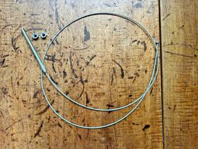 Pbc003 Shafers Classic Reproductions 1955-1957 Chevy Front Parking Brake Cable Convertible Only-new