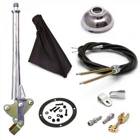 334207eb1467811eb1467811 Shifter Supply Unlimited Ford Trans Mnt 11 Inch E-brake Handleblack Boot Cap Blk Ring Cable Kit Clevis