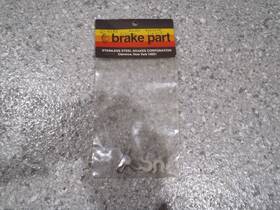 3864279 Stainless Steel Brakes Corporation 63-82 Corvette Parking/e-brake Cable Nylon Guides 2 With Retainer-gm #3864279-new