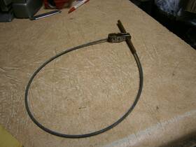 526332 Studebaker Center Emergency Brake Cable 1950 Champion Cars
