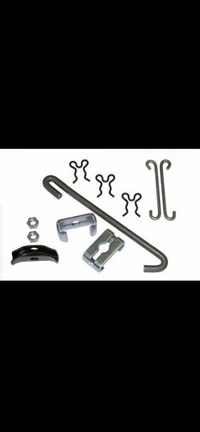 Bc-002 The Motor Company Parking Brake Cable Hardware Kit Th350 Manual 1968-72 Cutlass Lemans Skylark