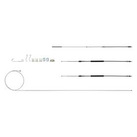 Rsbca03 The Right Stuff For Oldsmobile Cutlass 68-72 Mild Steel Parking Brake Cable Set
