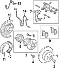 4655006020 Toyota Genuine Oem Factory Original Shoes