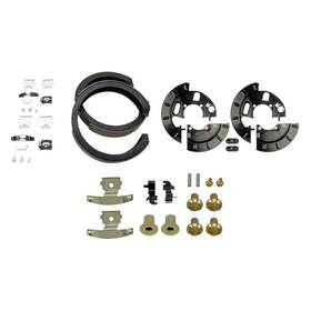 Bndl-901461 Trq For Chevy Astro 2003-2005 3-pc Parking Brake Shoe Kit