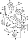3c0927227breh Volkswagen Genuine Oem Factory Original Switch