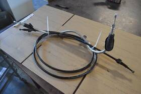 547.vw1b03 Volkswagen 2003 2004 2005 Beetle Convertible Rear Emergency Parking Brake Cables