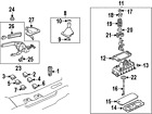 561711303ptll Volkswagen Genuine Oem Factory Original Parking Brake Control