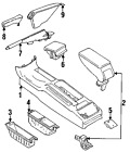 8d0711305f Volkswagenaudi Control Parking Oem Genuine Brake