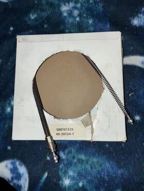 B8az-2a635a Wagner Fc38288 Ford Convertible 1958 Repl Oem Rear Emergency Brakcable