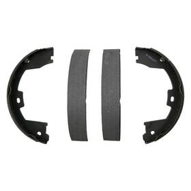 Z1043 Wagner For Ford F-250 Super Duty 13-22 Parking Brake Shoes Quickstop Bonded Organic