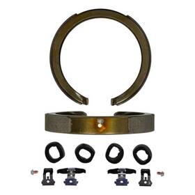 Z781 Wagner For Chevy Silverado 1500 99-13 Quickstop Bonded Organic Rear Parking Brake Shoes