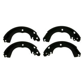 Z961 Wagner For Ford F-150 09-11 Quickstop Bonded Organic Rear Parking Brake Shoes