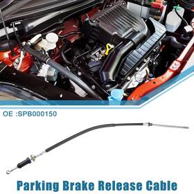 No.spb000150 X Autohaux Spb000150 Parking Brake Release Cable For Land Rover Discovery Metal Black