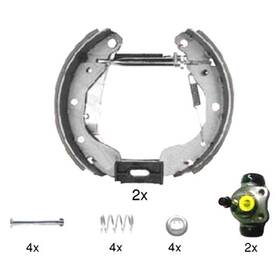 20990.108.6 Zimmermann Parking Brake Shoe Kit