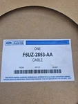 Ford F6UZ-2853-AA Parking Brake Cable Nos Oem F6UZ2853AA Free Shipping. Fixed Price $55.00.