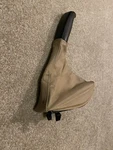 Oem Bmw E39 1997-2003 Parking Emergency Brake Boot Handle Tan Hellbeige. Fixed Price $55.00.