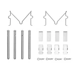 HK1-54001 R1 Concepts Kit Brake Hardware Front Sedan Ford Escort Kia Rio 323. Fixed Price $20.19.