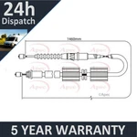Fits Ford Mondeo 1.6 1.8 Td 2.0 2.5 Purevue Rear Hand Brake Cable 98BG2A809BD. Fixed Price $28.57.