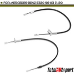 Parking Brake Cable For Mercedes-benz E320 96-03 E420 Rear Driver & Passenger. Fixed Price $23.94.