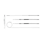 Right Stuff RSBCC09 Parking Brake Cable Kit For 1969-1972 Chevy Chevelle. Fixed Price $179.19.