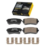 Rear Brake Pad For 15 - 19 Hyundai Sonata 1.6L 2.0L 2.4L W/ Manual Parking. Fixed Price $19.20.