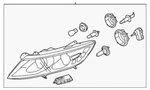 Genuine Kia Composite Assembly 92101-2T131. Fixed Price $780.02.